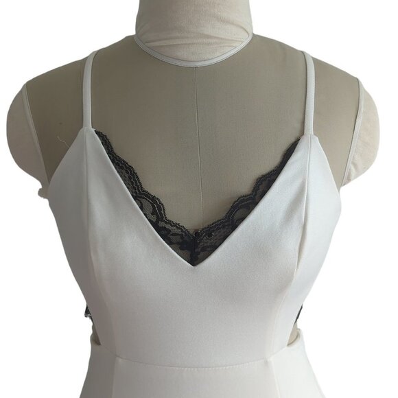 Lulu's Lace Back Mini Dress - Picture 6 of 8